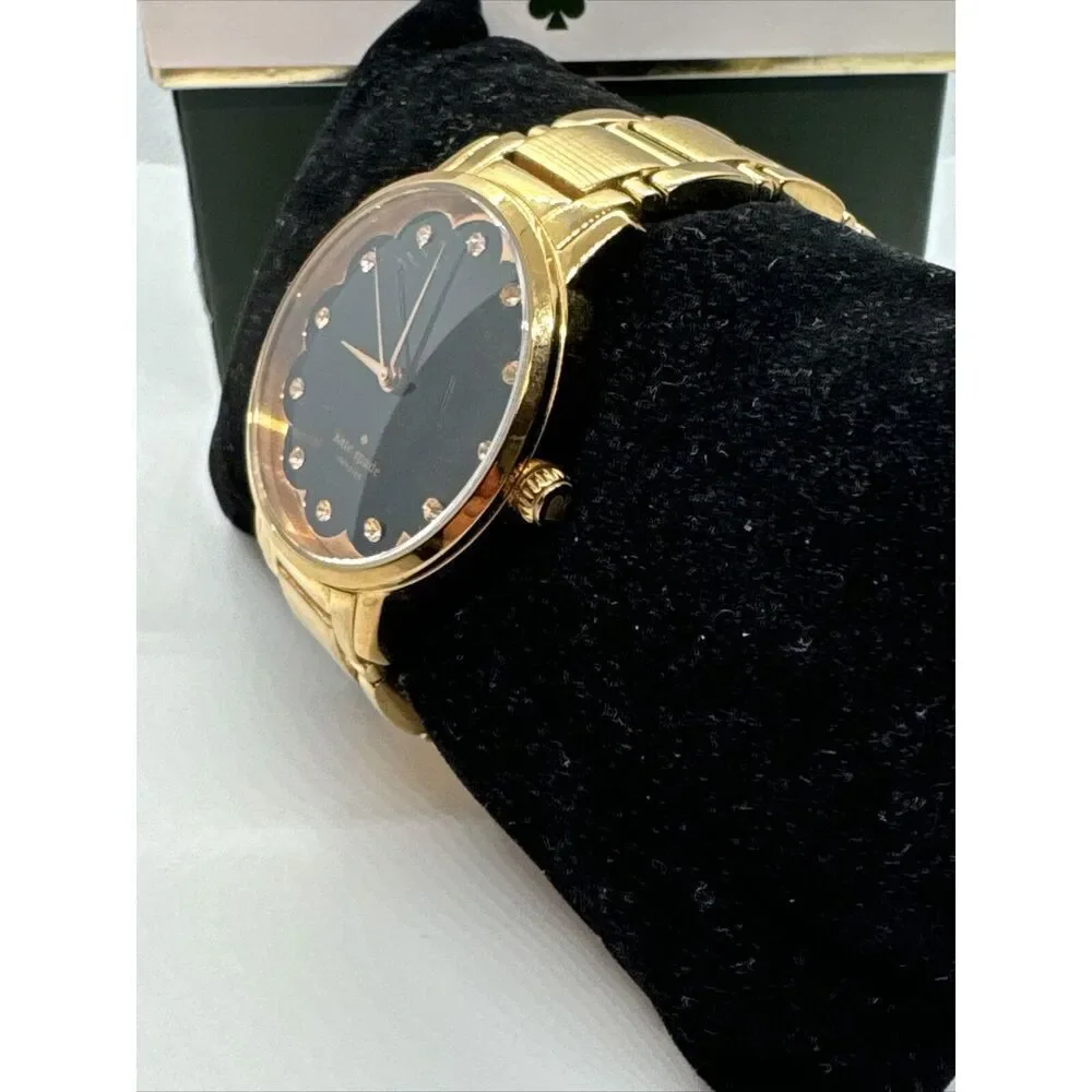 Kate Spade New York Gramercy KSW1044 Women Analog Black Dial Quartz Watch JNA151